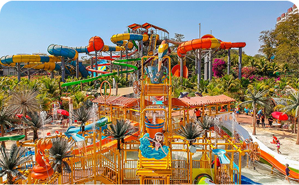 Parque Aquático Thermas dos Laranjais (1 hora de distância)